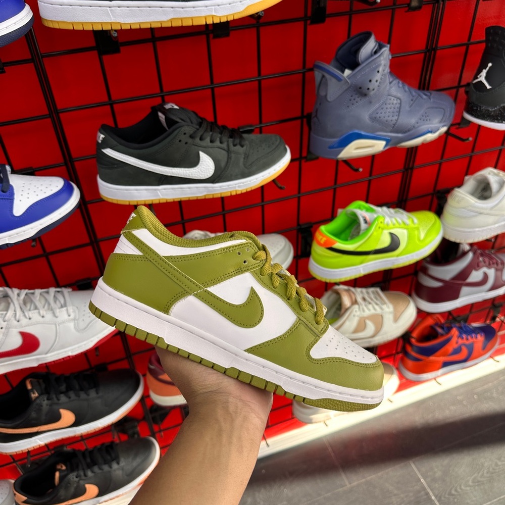Nike Dunk Pacifica moss womens shoes